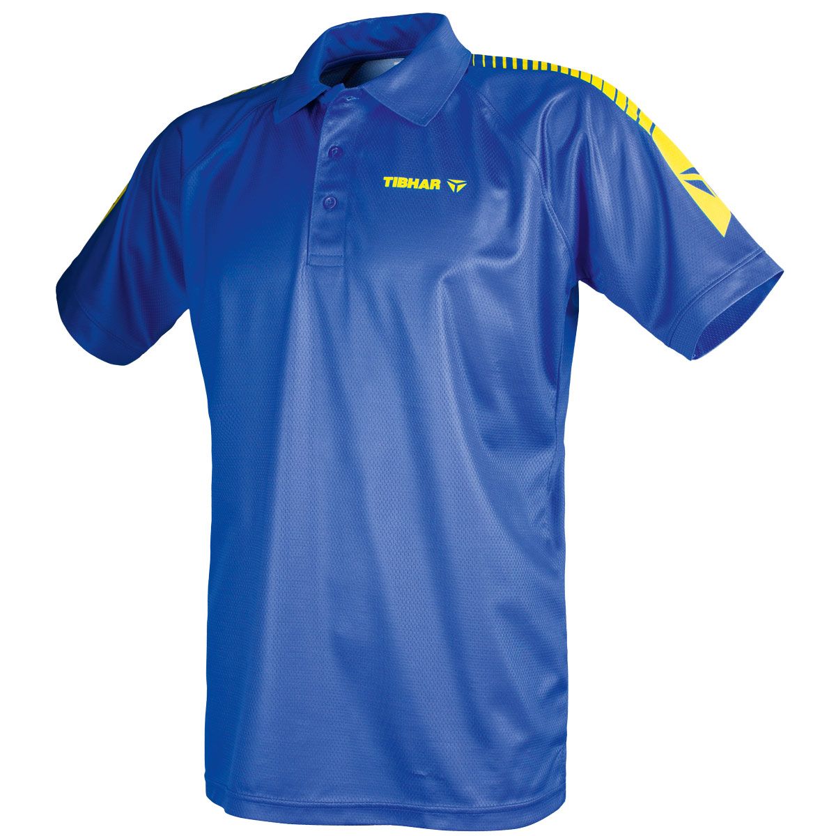 Tibhar Shirt Domino Blue Yellow - Killypong