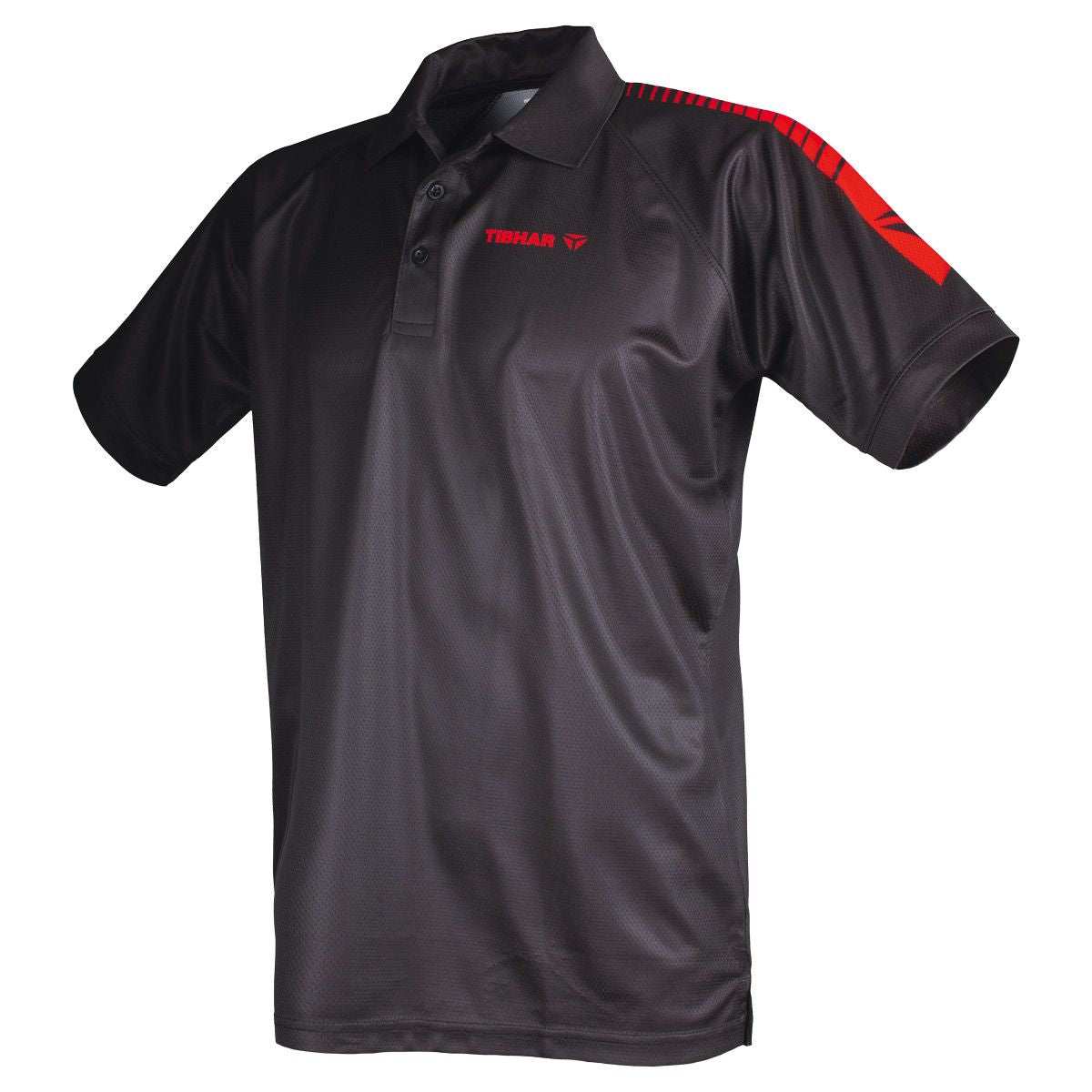 Tibhar Shirt Domino Black Red Blue - Killypong