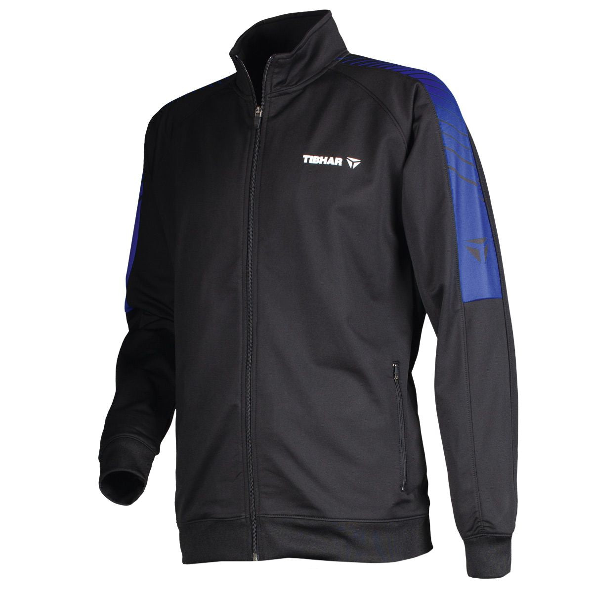 Tibhar Tracksuit Jacket Domino Black Blue
