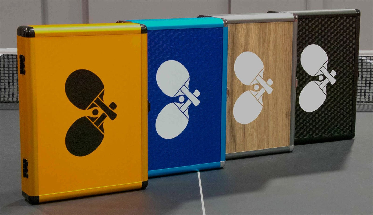 Table Tennis Aluminium Case Blue