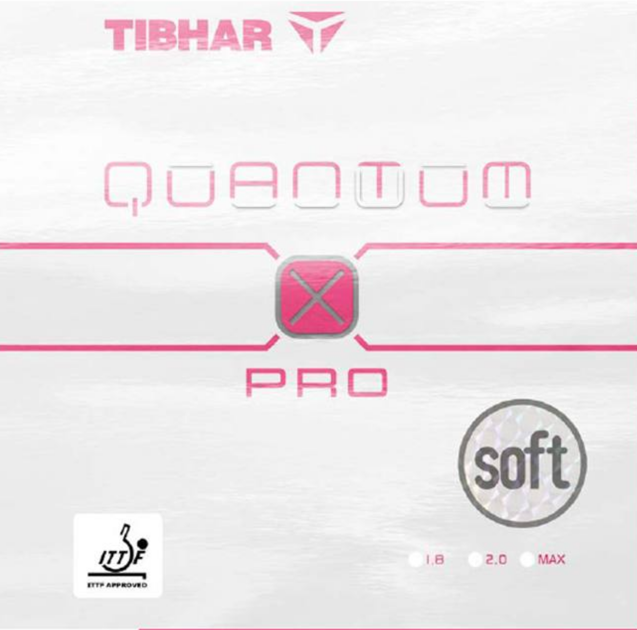 Tibhar Quantum X PRO PINK Soft - Killypong