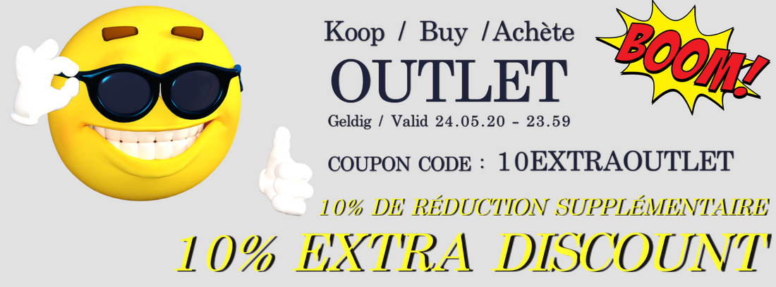 Extra korting op tafeltennis items in OUTLET