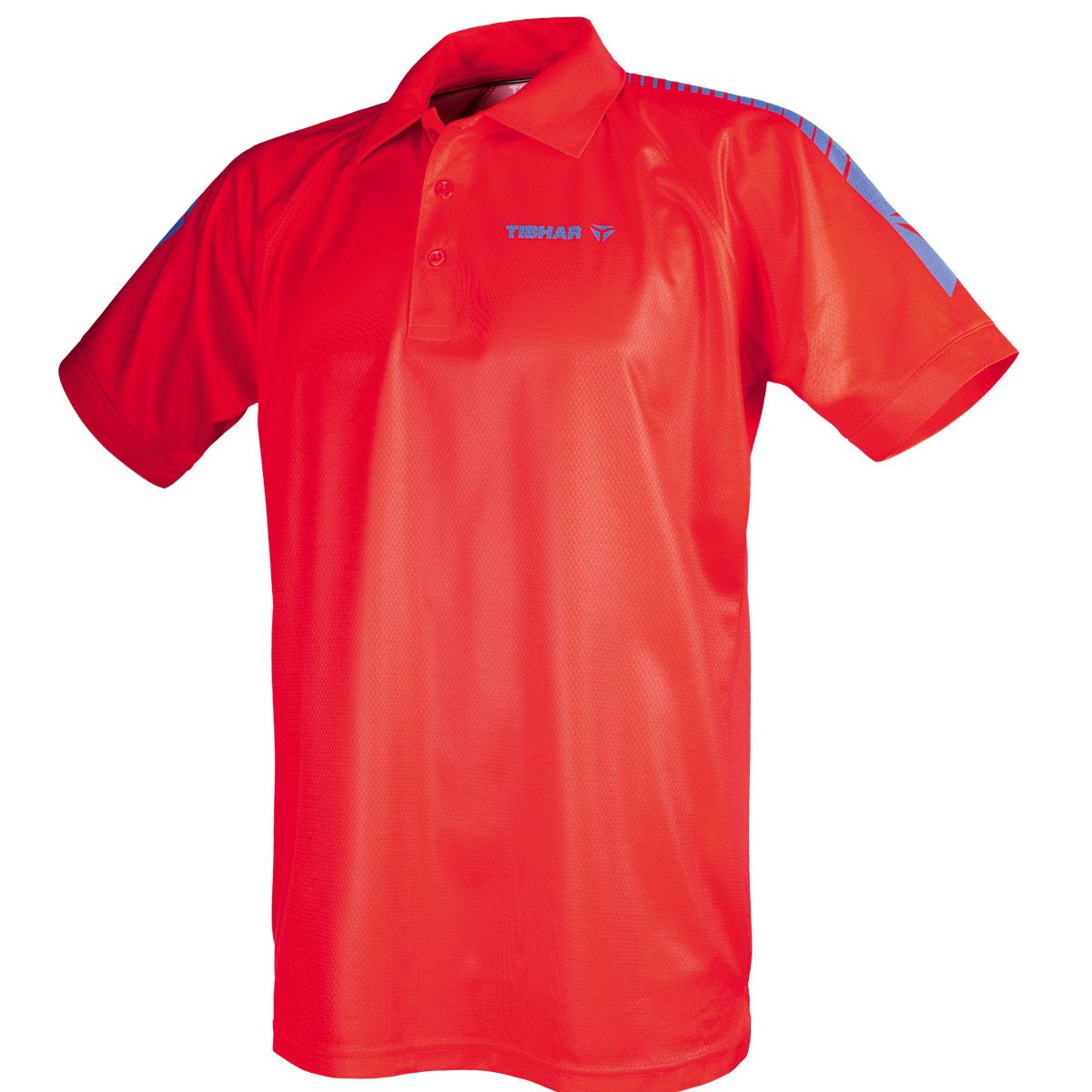 Tibhar Shirt Domino Red Blue - Killypong