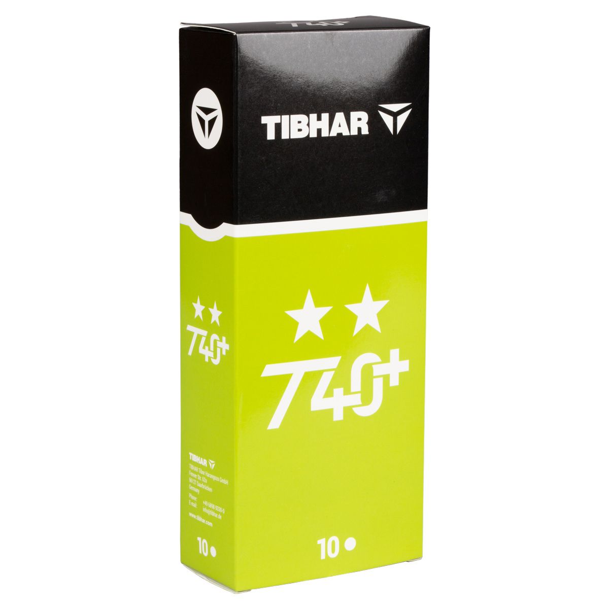 Tibhar Ball T40** pack 10 white
