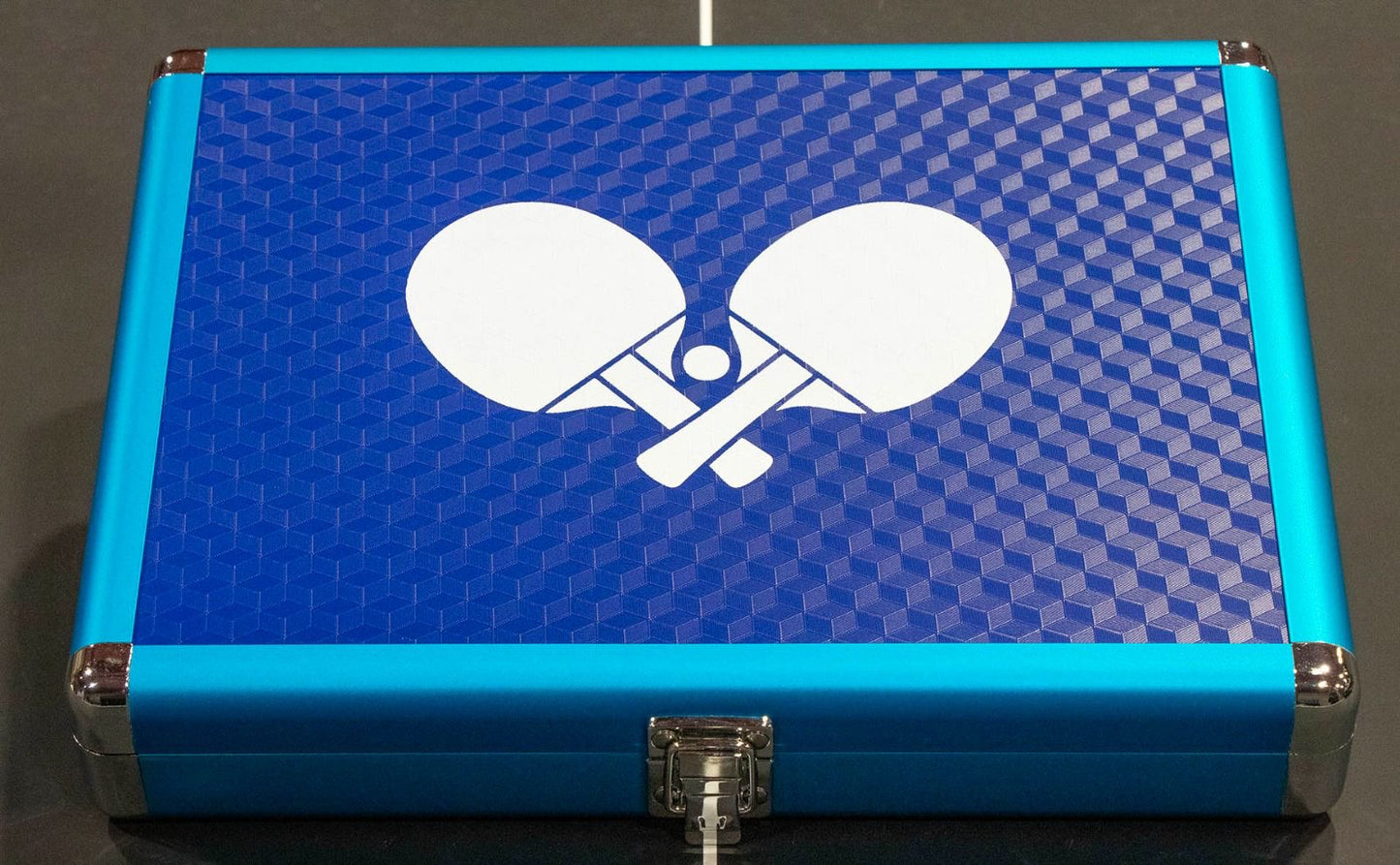 Table Tennis Aluminium Case Blue