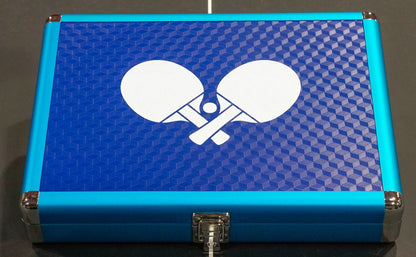 Table Tennis Aluminium Case Blue