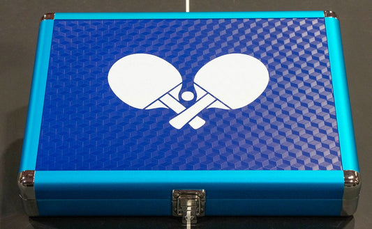 Table Tennis Aluminium Case Blue