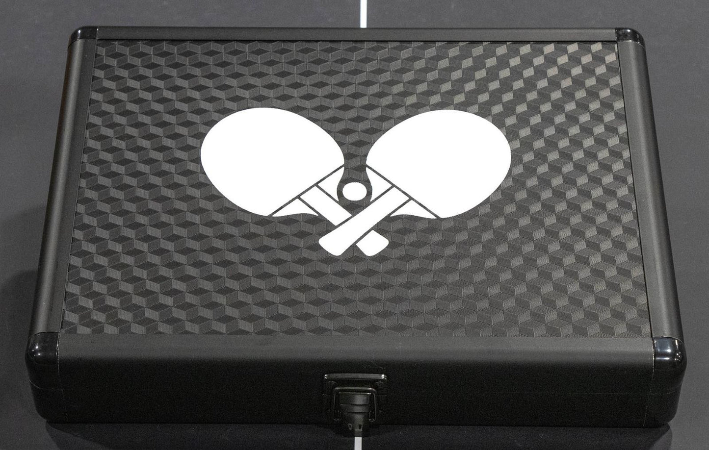 Table Tennis Aluminium Case Black