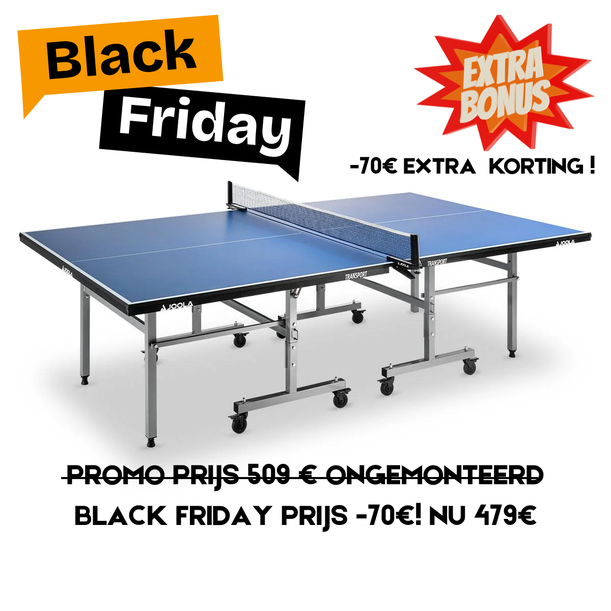 Joola Transport Bleu + Filet + Livraison gratuite