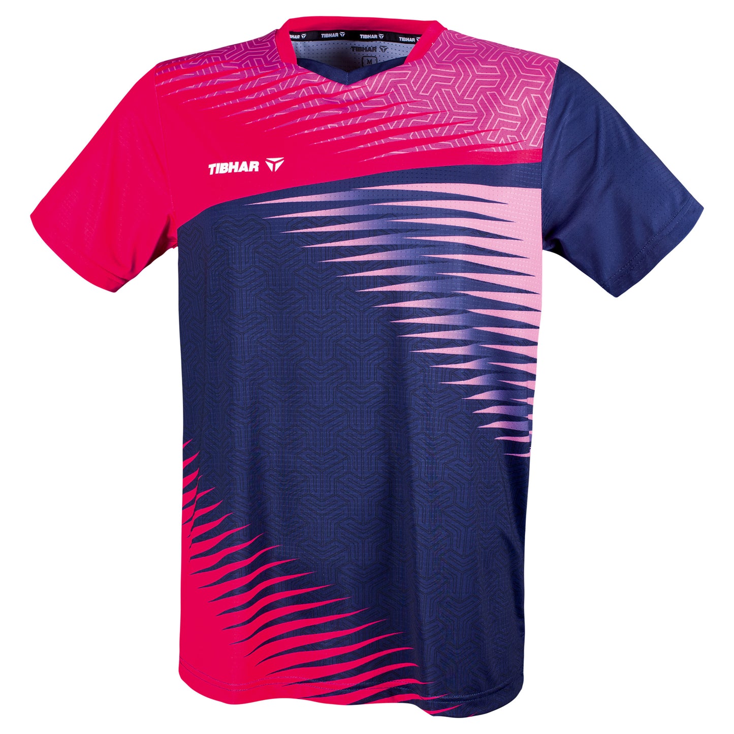 'Tibhar TT-Shirt Azur Pink Dark Blue