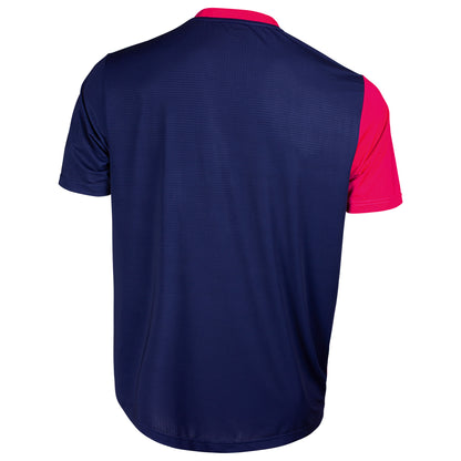 'Tibhar TT-Shirt Azur Pink Dark Blue