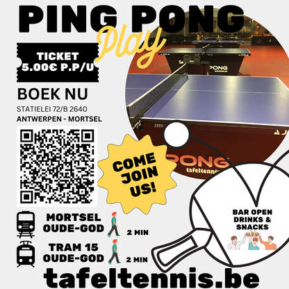 Ping Pong Play - Zaterdag 01 Juni 2024