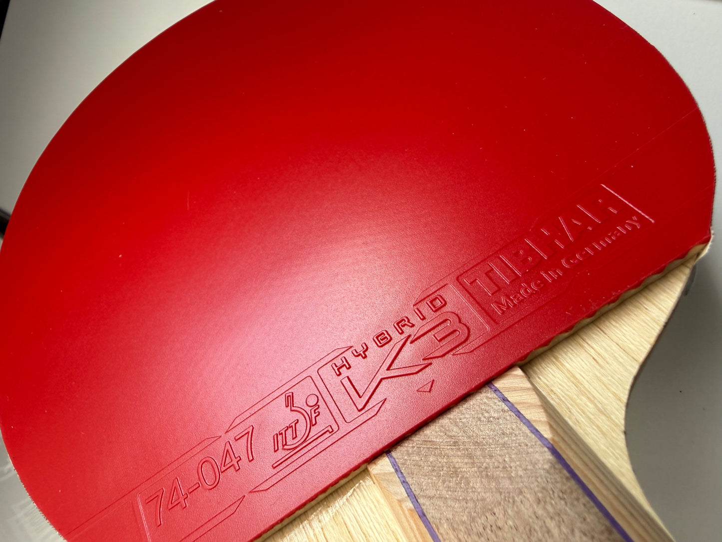 Killypong Table Tennis Bat Hybrid Sound Pure Wood