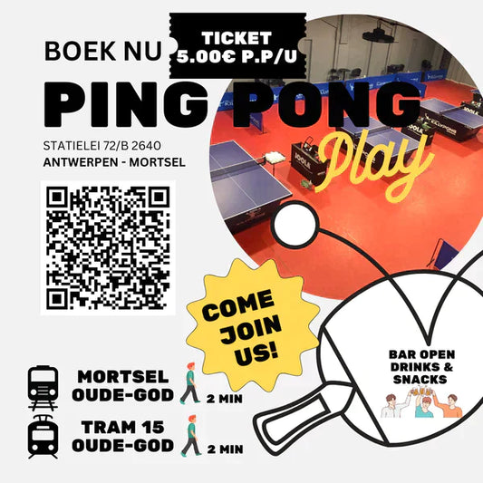 Ping Pong Play - Zaterdag 11 Mei 2024