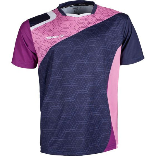 Tibhar TT-Shirt SOL Navy Blue Pink