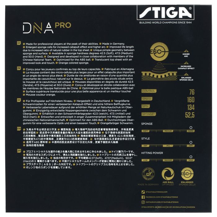 Stiga DNA Pro H - Killypong