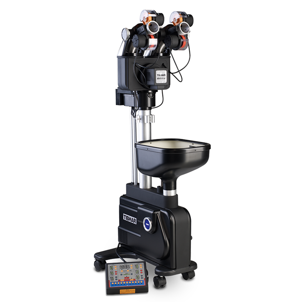 <transcy>Tibhar Robopro Master + avec 72 ballons d'entraînement Basic 40+</transcy>