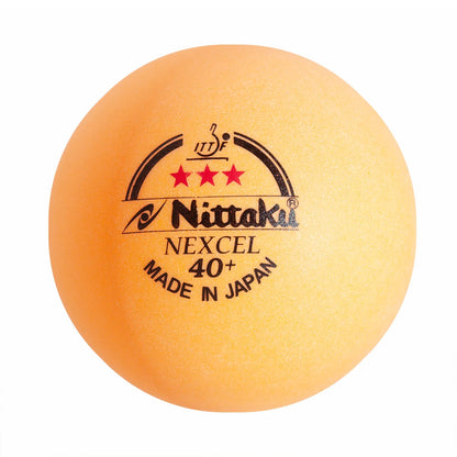 Nittaku Nexcel 40+*** orange 3 ballen