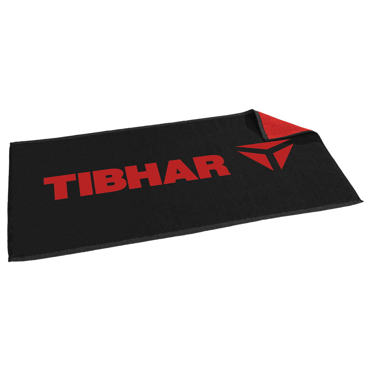 Tibhar Towel T Black Red