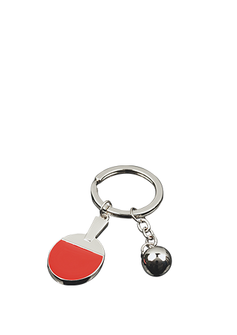 Tibhar Metal Key Ring Silver Bat - Killypong