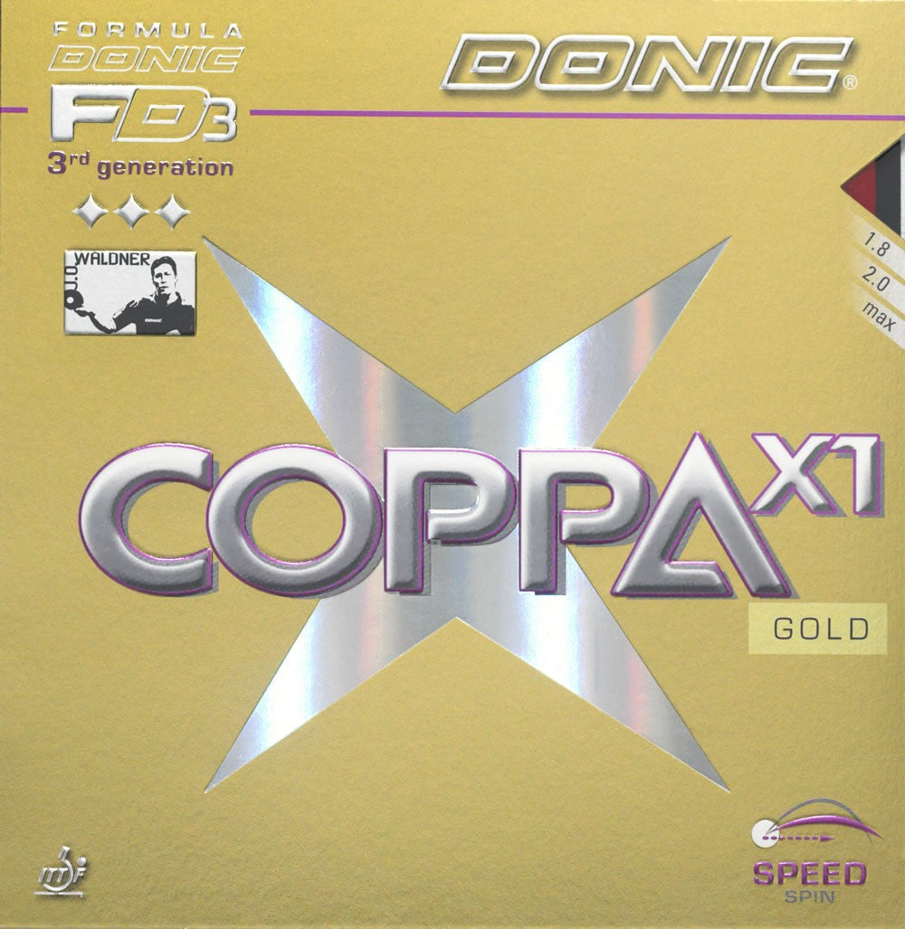 Donic Coppa X1 Gold - Killypong