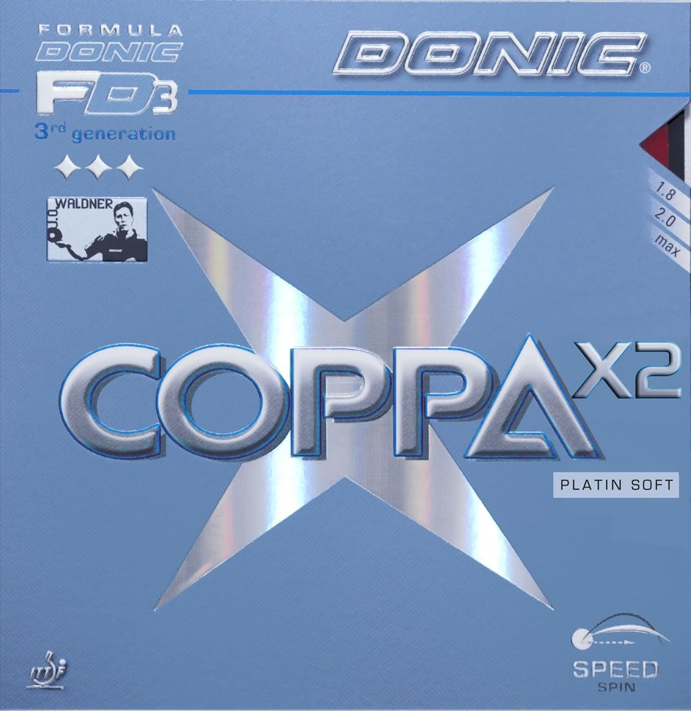 Donic Coppa X2 Platin Soft - Killypong