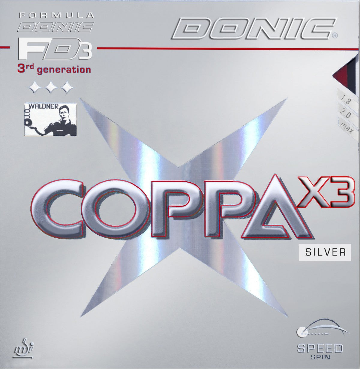 Donic Coppa X3 Silver - Killypong